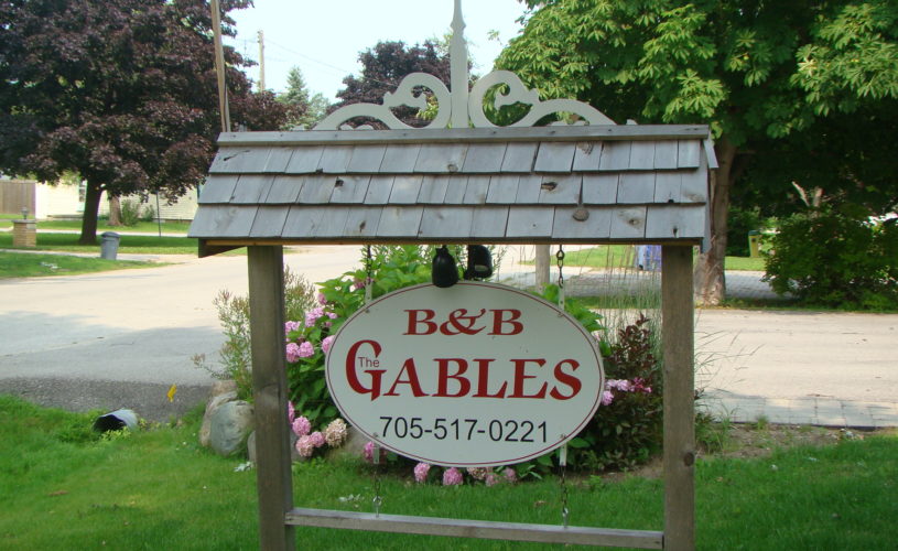 Gables Bed & Breakfast in Stayner Ontario